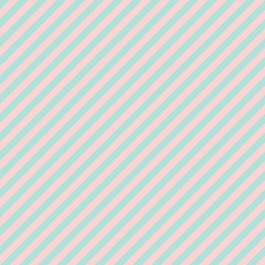 Seamless diagonal narrow strips painted in soft blue and pink