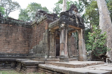Entrance of Ta Prohm, Cambodia