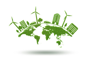Concept of environmental protection - 3d rendering