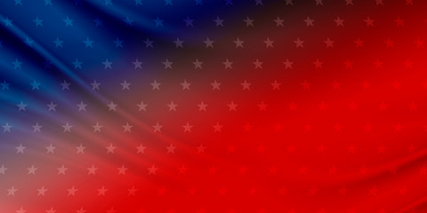 USA banner background design with copy space