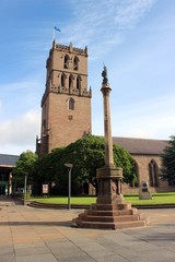 Fototapeta na wymiar St Mary's Tower (Old Steeple), Dundee.