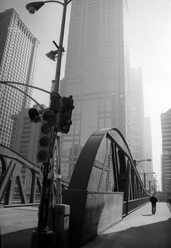 Clark Street Bridge, Chicago, USA