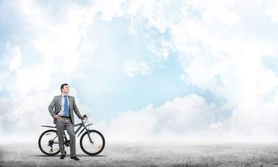 Obraz premium Office manager man wearing business suit