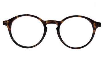 glasses isolated on white background