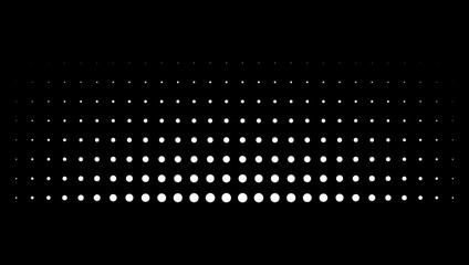 Halftone dots pattern, sunrise or sunset effect, pop art style