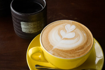 Coffee and Tea on Table