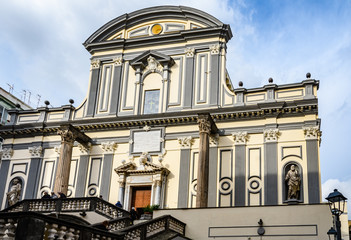 San Paolo Maggiore Church in Naples, Italy