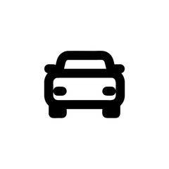 Plakat Car icon vector isolated on background. Trendy sweet symbol. Pixel perfect. illustration EPS 10. - Vector
