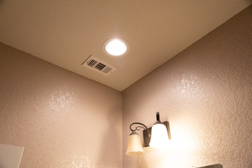 bathroom lighting abstract view