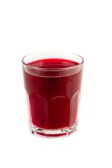 traditional turnip pickle juice on white