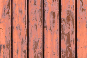 Background textured metal surface, old red paint and rust