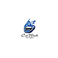 Car Wash Design Logo Template