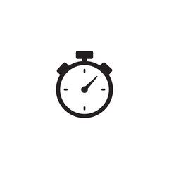 Chronometer timer isolated icon.