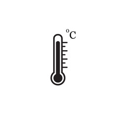 Thermometer vector icon