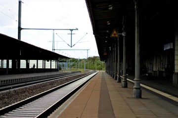 Old Railway Station West Germany 