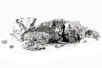 99.58% fine beryllium isolated on white background