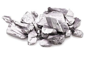 99.95% fine tantalum isolated on white background