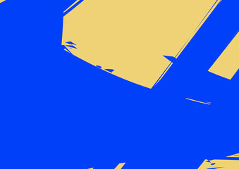 Modern art. Colorful contemporary artwork. Color geometric strokes.