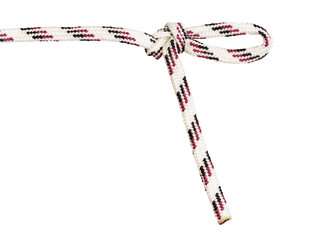 figure-eight knot with draw-loop tied on rope