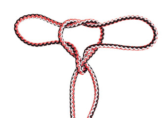 french masthead knot tied on synthetic rope