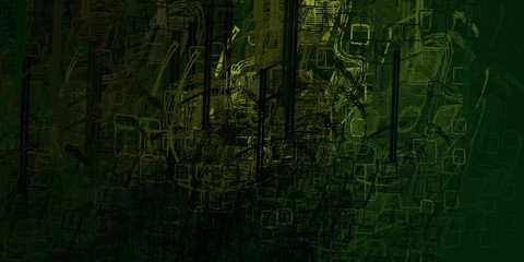 Artistic sketch backdrop material. Abstract geometric pattern. Chaos and random. Modern art drawing painting. 2d illustration. Digital texture wallpaper. 