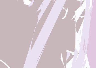 Modern art. Colorful contemporary artwork. Color geometric strokes.