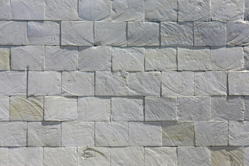 White slate brick stone tile grunge wall rustic texture background