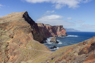 Views of Ponta do Saint Lorenzo in Madeira (Portugal)