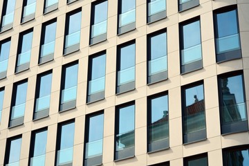 facade of modern building