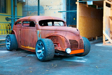 Rat-Look Style Car