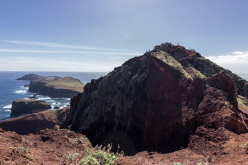 Views of Ponta do Saint Lorenzo in Madeira (Portugal)