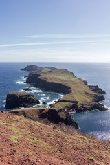 Views of Ponta do Saint Lorenzo in Madeira (Portugal)