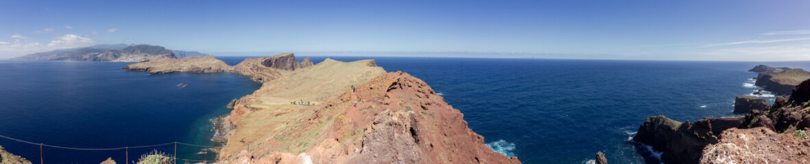 Fototapeta na wymiar Views of Ponta do Saint Lorenzo in Madeira (Portugal)