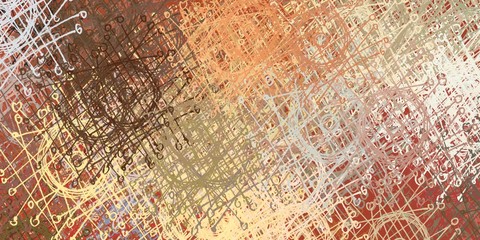 Artistic sketch backdrop material. Abstract geometric pattern. Chaos and random. Modern art drawing painting. 2d illustration. Digital texture wallpaper. 