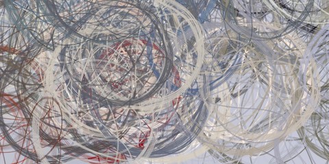 Artistic sketch backdrop material. Abstract geometric pattern. Chaos and random. Modern art drawing painting. 2d illustration. Digital texture wallpaper. 