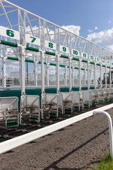 Horse racing starting gate