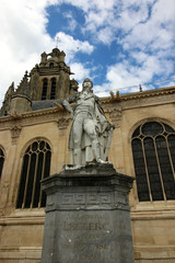 Fototapeta na wymiar Pontoise - Cathédrale Saint Maclou