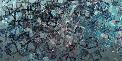 Artistic sketch backdrop material. Abstract geometric pattern. Chaos and random. Modern art drawing painting. 2d illustration. Digital texture wallpaper. 