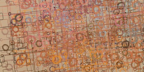 Artistic sketch backdrop material. Abstract geometric pattern. Chaos and random. Modern art drawing painting. 2d illustration. Digital texture wallpaper. 