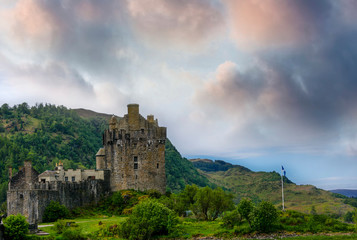 Naklejka premium Eilean Donan Castle in Scotland