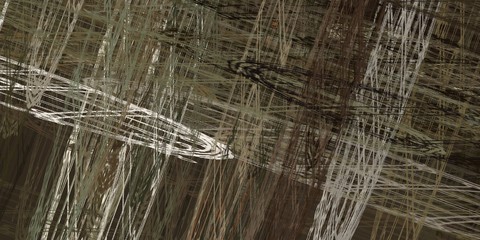 Artistic sketch backdrop material. Abstract geometric pattern. Chaos and random. Modern art drawing painting. 2d illustration. Digital texture wallpaper.