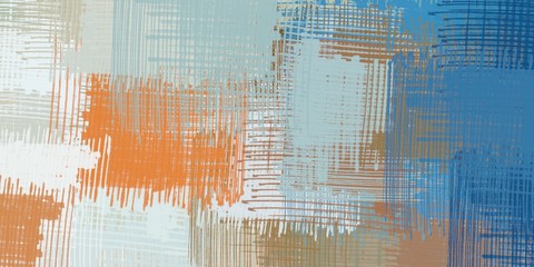 Artistic sketch backdrop material. Abstract geometric pattern. Chaos and random. Modern art drawing painting. 2d illustration. Digital texture wallpaper.