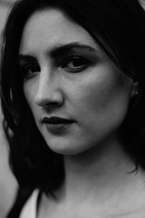 portrait of a girl on the street