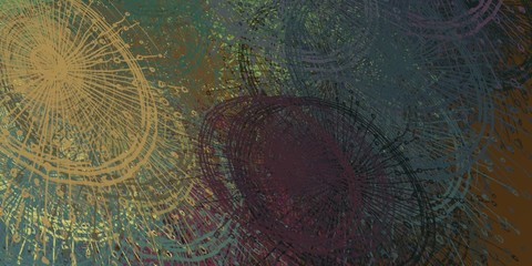 Artistic sketch backdrop material. Abstract geometric pattern. Chaos and random. Modern art drawing painting. 2d illustration. Digital texture wallpaper. 