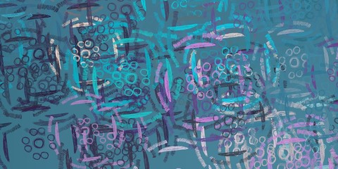 Artistic sketch backdrop material. Abstract geometric pattern. Chaos and random. Modern art drawing painting. 2d illustration. Digital texture wallpaper.