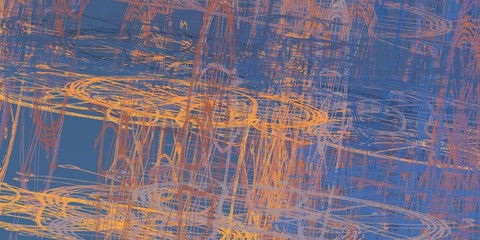 Artistic sketch backdrop material. Abstract geometric pattern. Chaos and random. Modern art drawing painting. 2d illustration. Digital texture wallpaper.