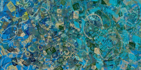 Artistic sketch backdrop material. Abstract geometric pattern. Chaos and random. Modern art drawing painting. 2d illustration. Digital texture wallpaper.