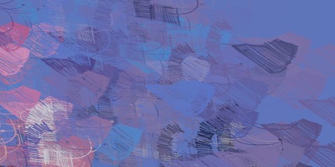 Artistic sketch backdrop material. Abstract geometric pattern. Chaos and random. Modern art drawing painting. 2d illustration. Digital texture wallpaper. 