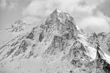 Obraz premium Winter landscape in Lofoten Archipelago, Norway, Europe