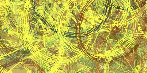 Artistic sketch backdrop material. Abstract geometric pattern. Chaos and random. Modern art drawing painting. 2d illustration. Digital texture wallpaper. 